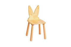 Chaise pour enfant Oreille de lapin Ciet Pin massif clair