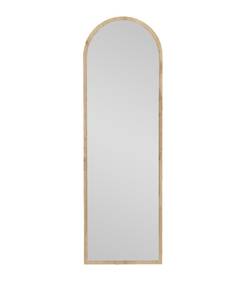 Meilin wand/staande spiegel L50xH160cm Licht hout