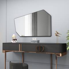 Miroir décoratif moderne Rawya Cadre Noir