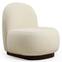 Marshmallow fauteuil witte stof