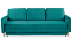 3-Sitzer-Sofa, umwandelbar, Flixo Velours Grün