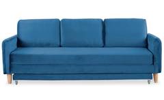 3-Sitzer-Sofa, umwandelbar, Flixo Velours Blau