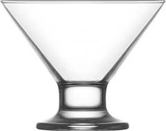 Set mit 6 Eisbechern Gelato 165ml Transparentes Glas