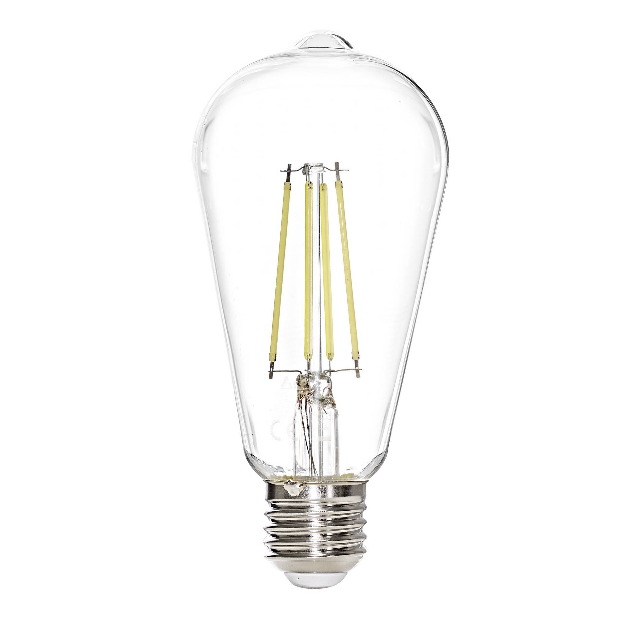 Ampoule Edison LED ST64 Claritas 6500K 7 Watt Verre Transparent