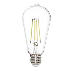 Ampulle Edison LED ST64 Claritas 6500K 7 Watt Verre Transparent