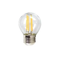 Krestix kugelförmige LED-Glühlampe Filament Warm Light E27 4W
