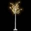 Arbre de Noël Scarlet H150cm avec branches 140 LED lumière Blanc chaud