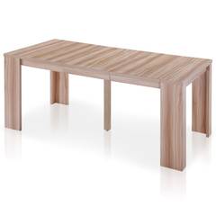 Table Console extensible Brookline Chêne clair
