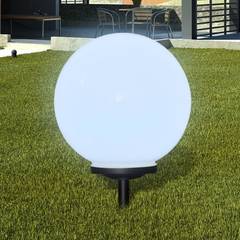 Boule solaire extérieure Thowra 40cm Blanc