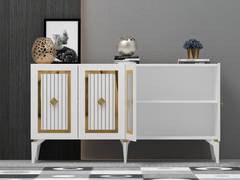 Lahave design 4-deurs dressoir B150cm Wit en goud