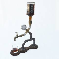 Dispensador de bebidas con gráfico de velocidad Sucus Metal Negro y Oro