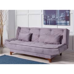 Poltrona e divano trasformabile a 2 posti Lefkada Fabric Grey