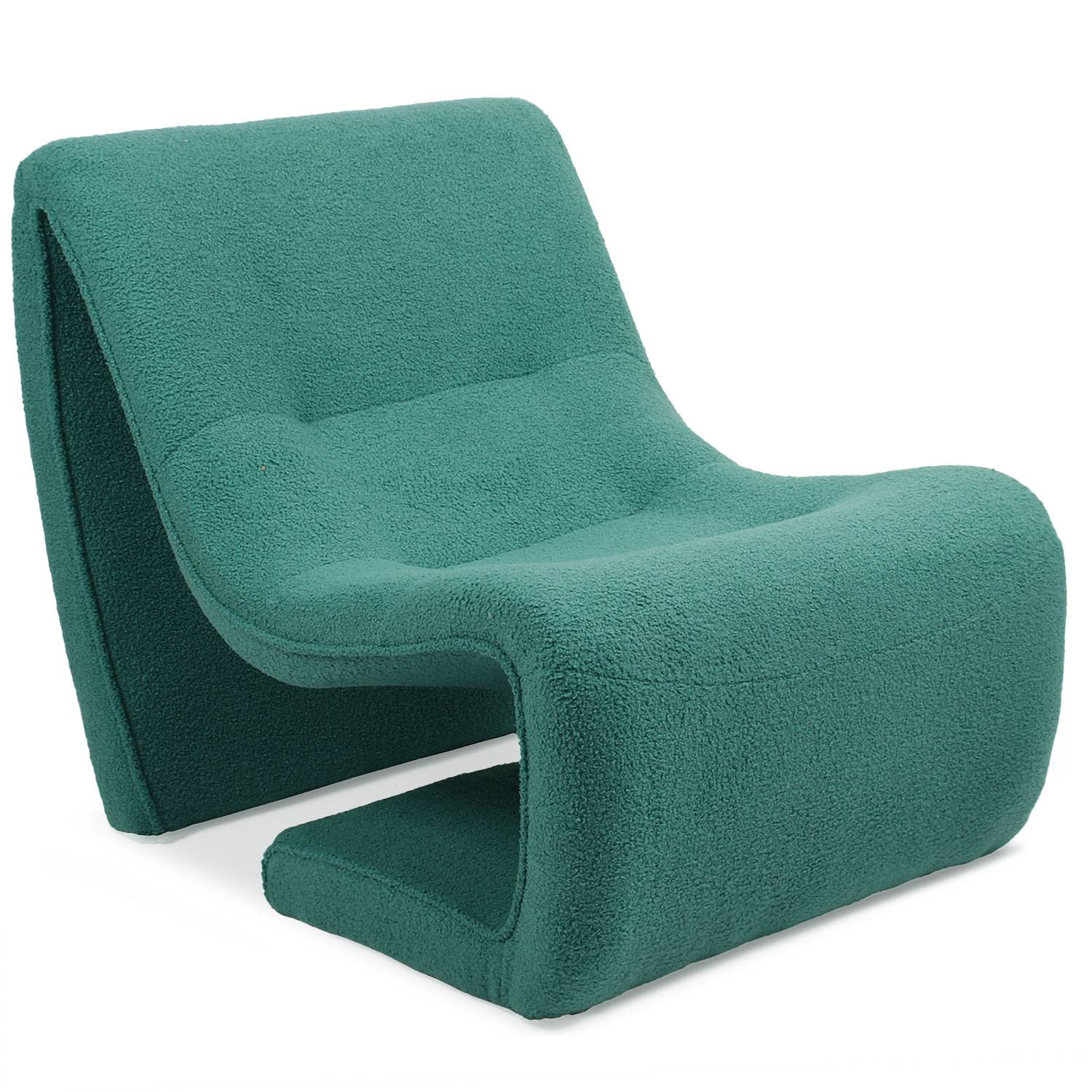 Feldon design fauteuil Groene lus stof