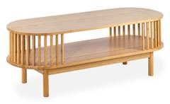 Tavolino da bar moderno Gariong L100cm Bamboo