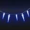 Lichterkette 100 Lichter LED-Stalaktiten Meric 5m Blau