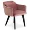 Set van 20 Gybson Velours Roze stoelen / fauteuils