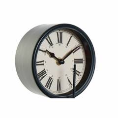 Horloge de table balance retro Danio L34xH30,5cm Métal Noir