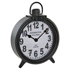 Horloge de table Westminster 18,5x26cm Métal Gris foncé