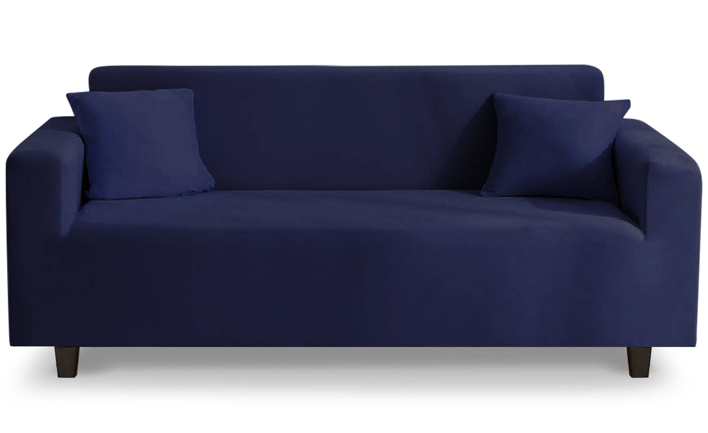 Decoprotect 2+3-Sitzer Stretch Sofabezug Dunkelblau
