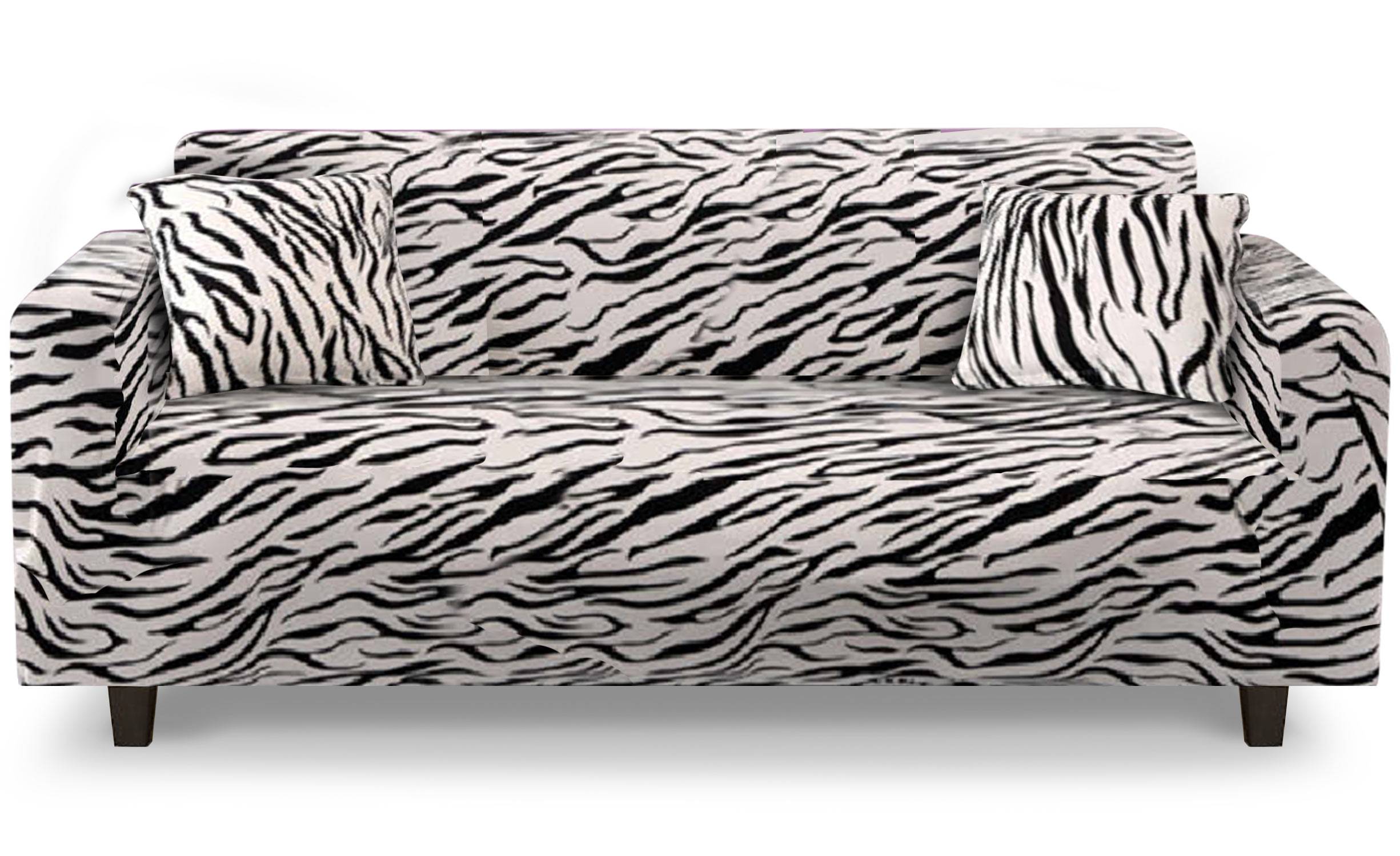 Hoes voor 3-zits stretchfauteuil Zebra Decoprotect