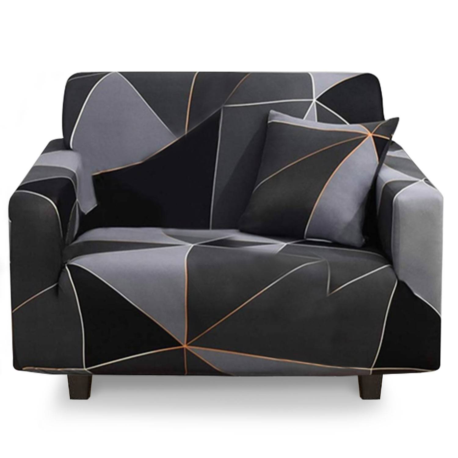 Hoes voor Decoprotect Geometric 1-zits stretchfauteuil Helios
