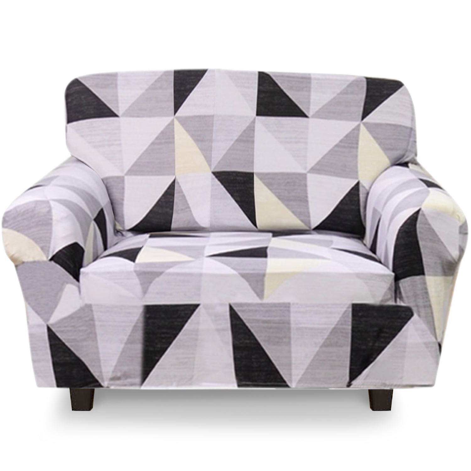 Hoes voor Decoprotect Geometric 1-zits stretchfauteuil Annabella