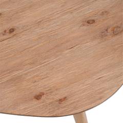 Tavolino triangolare scandinavo Jalea Oak
