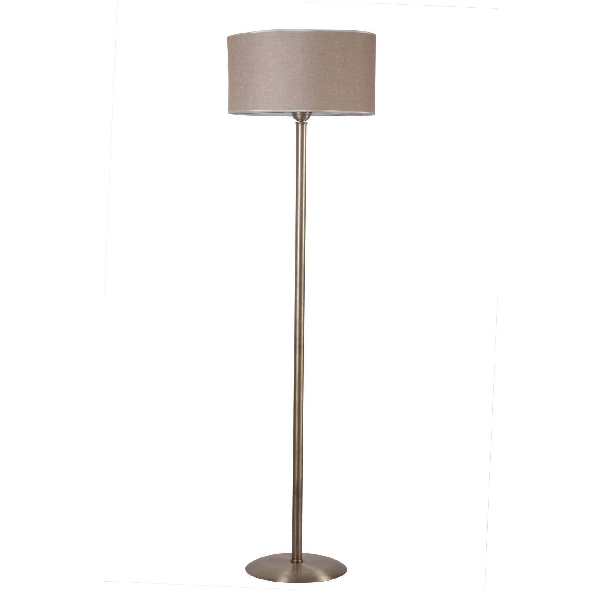 Lámpara de pie clásica con pie extendido Verticula H155 cm Metal Multicolor