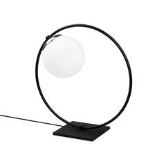 Anulus cirkel wandlamp 30 x 15 x 32 cm Metaal Zwart Wit