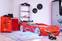 Kinderbett Rennwagen Aventador 90x190cm Rot und LEDs