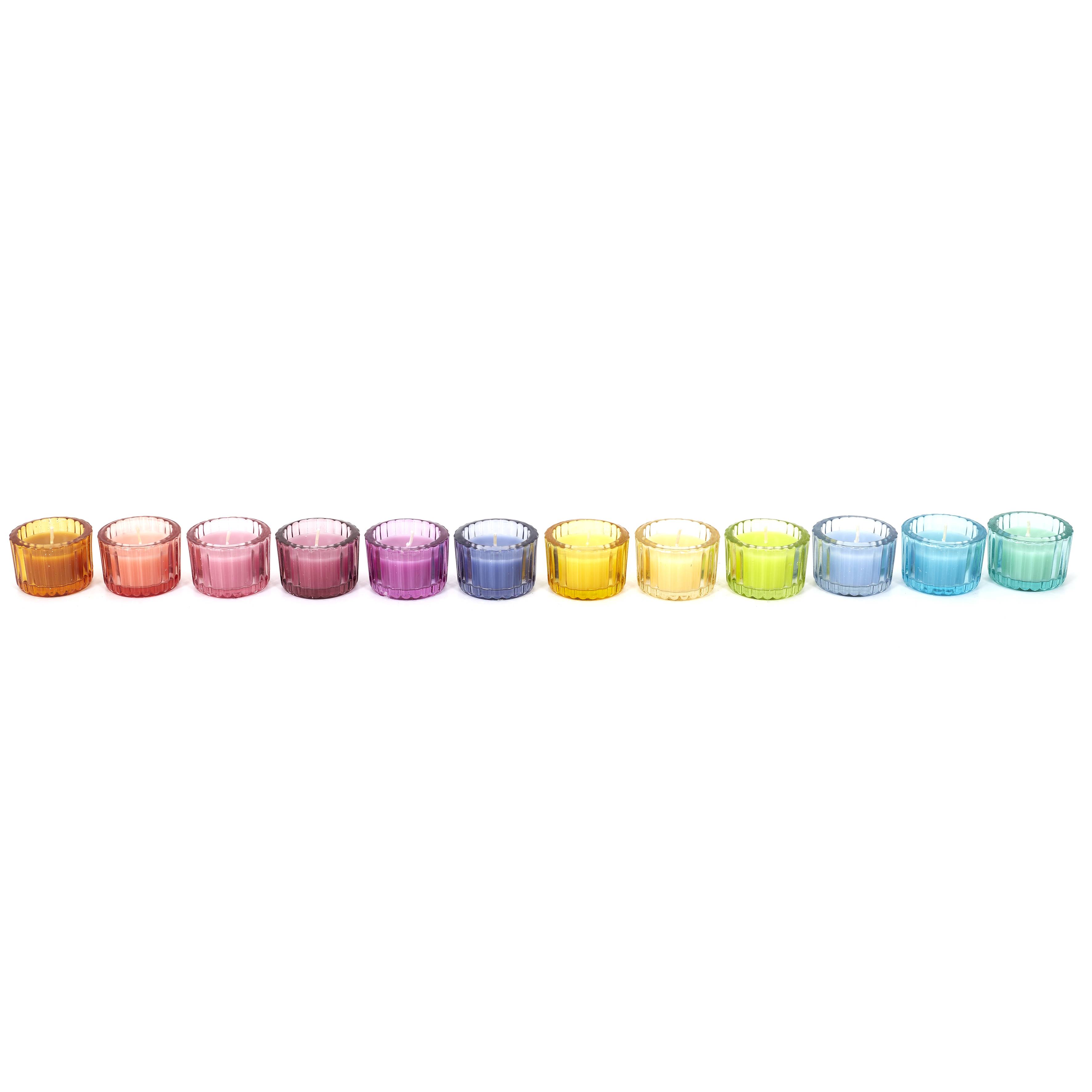 Lot De 6 Bougies, Multicolore
