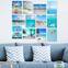 Sortiment von 12 Bildern Thema Ozean Strand Aranea 20 x 15 cm MDF Mehrfarbig