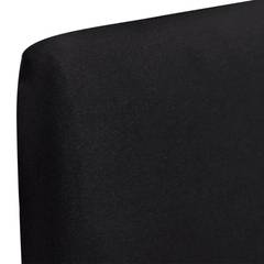 Lot de 4 housses de chaise extensible Gartempe Tissu Noir