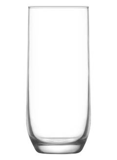 Set de 6 vasos de agua Jengo 315ml Transparente