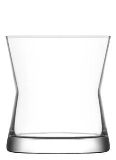 Set de 6 vasos de agua Nabras 300ml Transparente