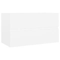 Waschtischunterschrank 1 Schublade B80cm Mya Weiß matt
