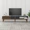 Arilis design TV-meubel L180cm Donker hout en antraciet