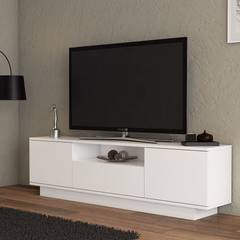 Meuble TV kiras L160cm Blanc