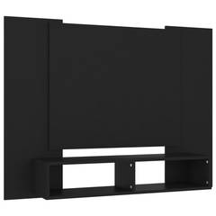 Wand-TV-Möbel Penapi 120cm Holz Schwarz