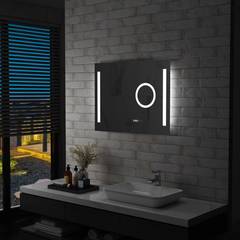 Atlantide Wand-Badezimmerspiegel 80x60cm LED und Touch-Sensor