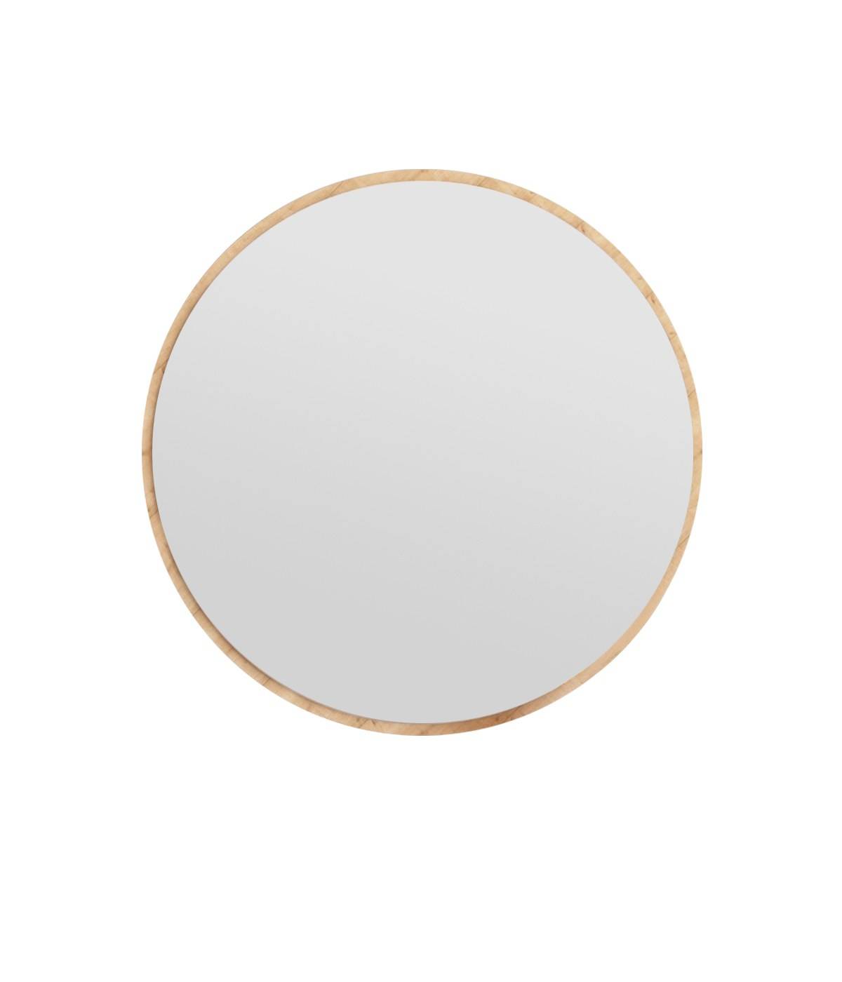 Specchio decorativo Adriata D60cm Legno chiaro