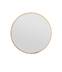 Espejo decorativo Adriata D60cm Madera clara