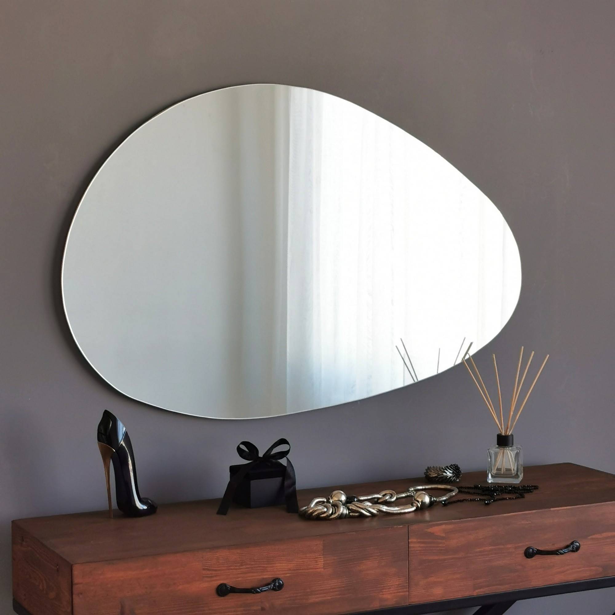 Specchio decorativo Dalila 76x50cm Vetro