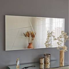 Miroir décoratif Speculo 130x62cm Verre craquelé