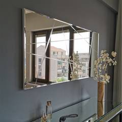Espejo decorativo Speculo 130x62cm Vidrio craquelado