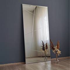 Decoratieve spiegel Speculo 62 x 2,2 x 130 cm Glas Hout MDF