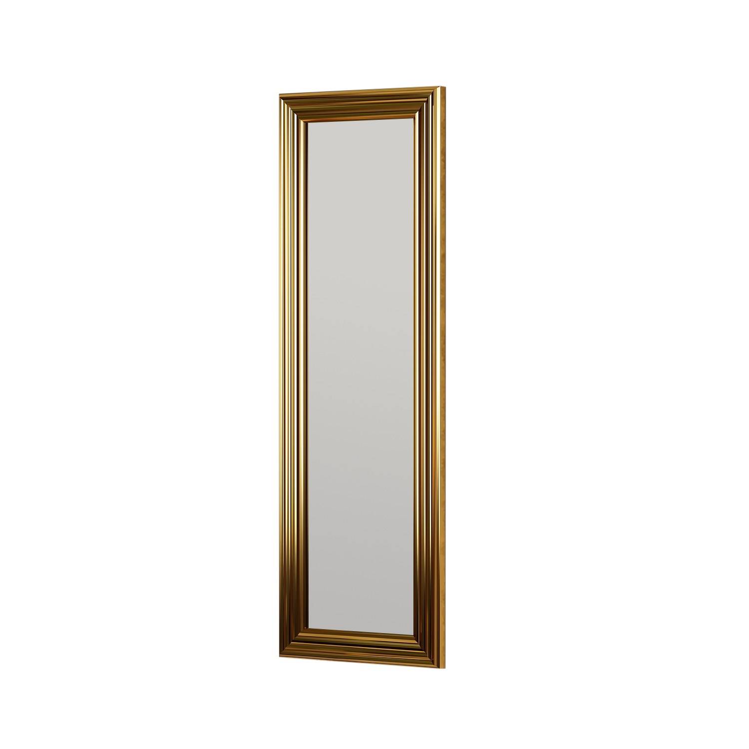 Specchio da parete Kafka 30x90cm Legno Oro
