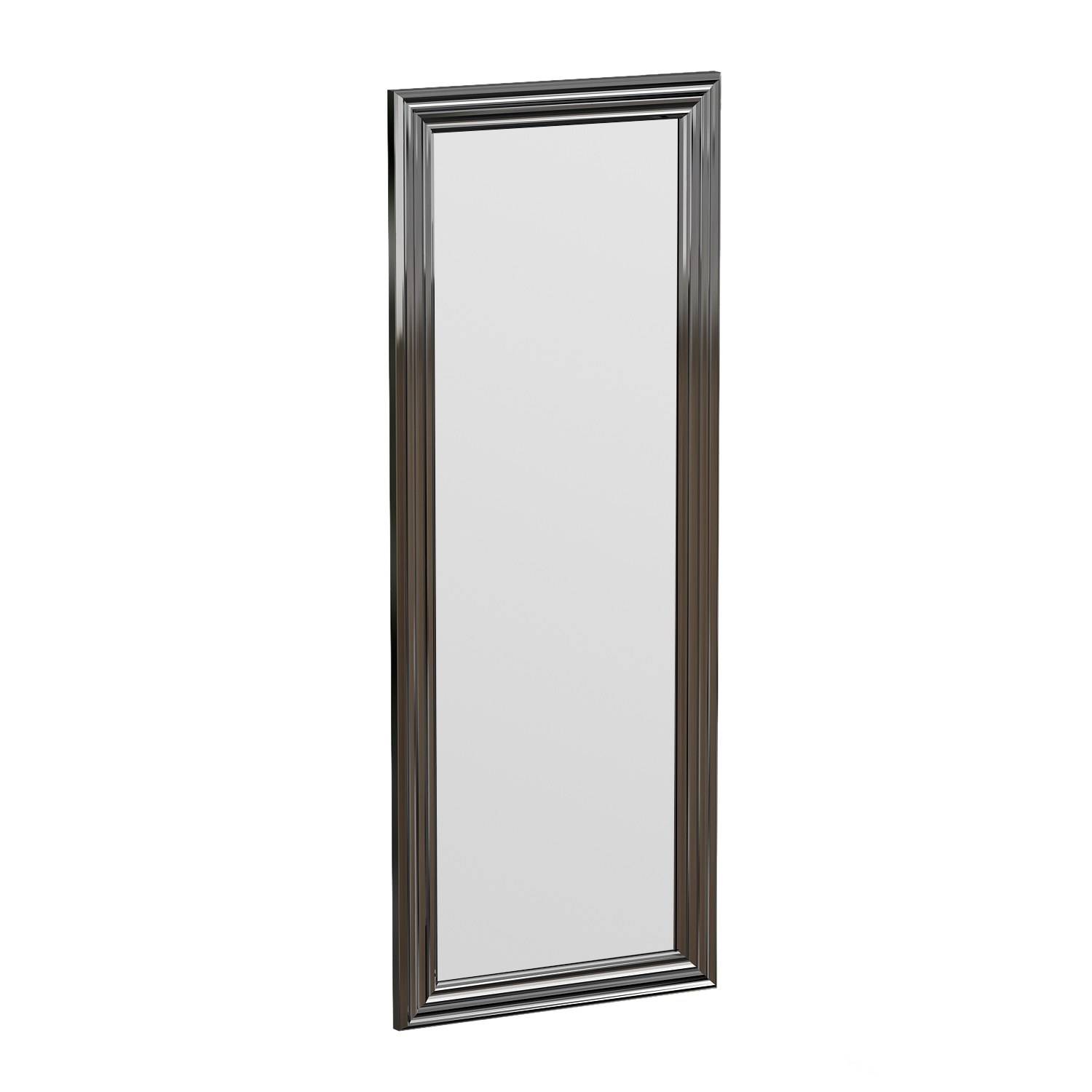 Specchio da parete Kafka 40x105cm Legno Argento
