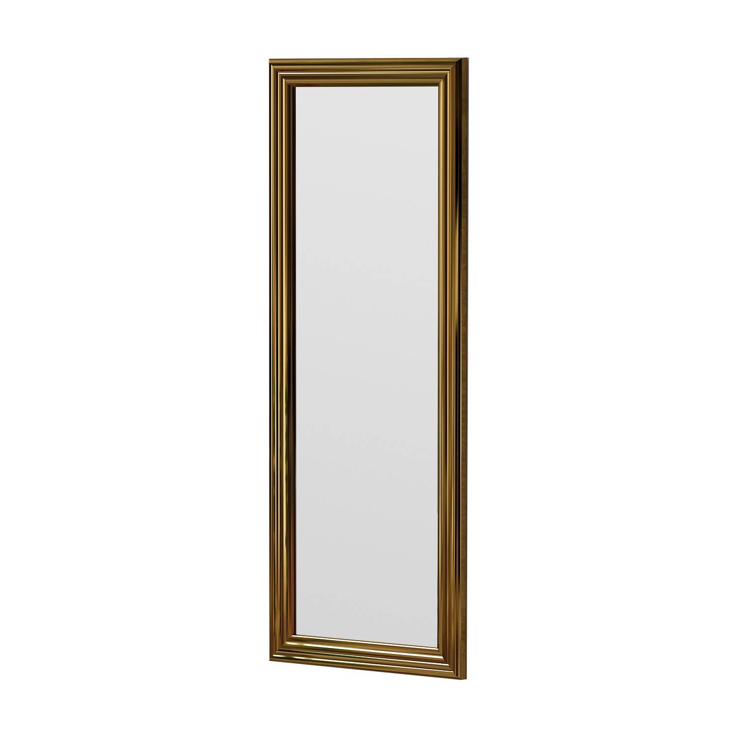 Specchio da parete Kafka 40x105cm Legno Oro