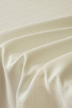 Nappe de table Charry 150x220cm Tissu Blanc crème
